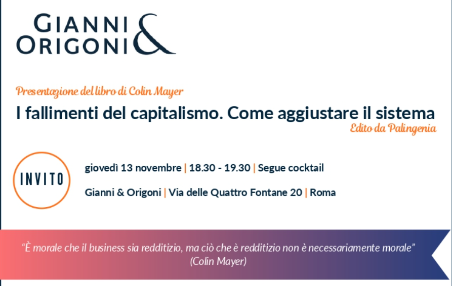 I fallimenti del capitalismo. Come aggiustare il sistema